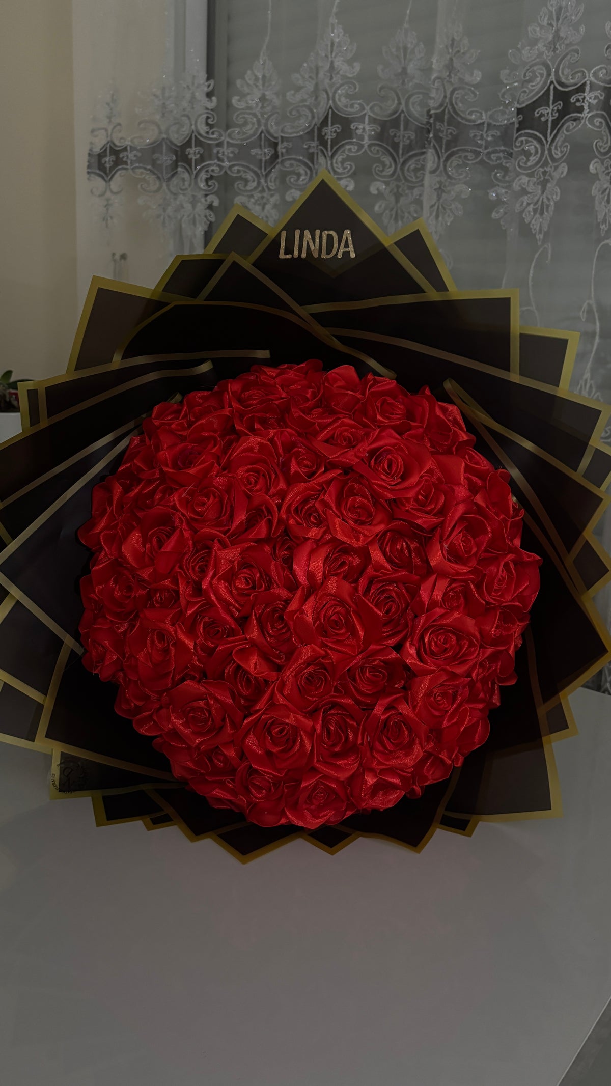 101 ROUGE PRESTIGE EN SATIN