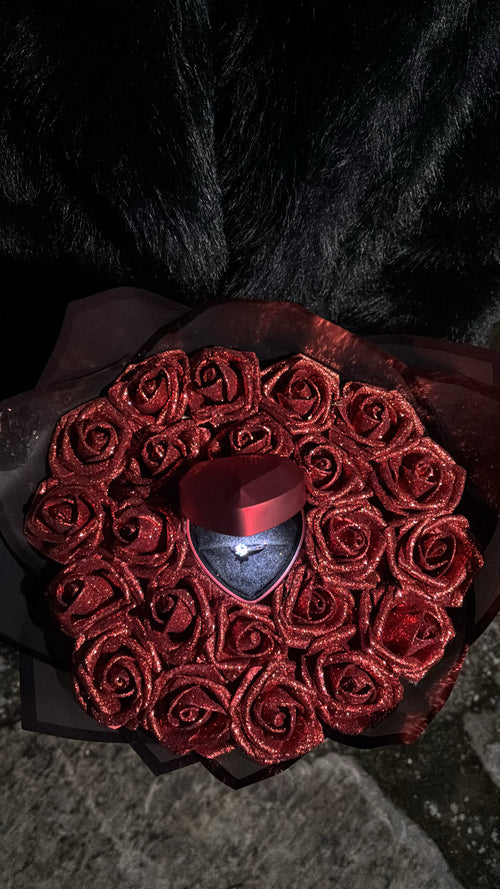 BOUQUET CŒUR PRÉCIEUX