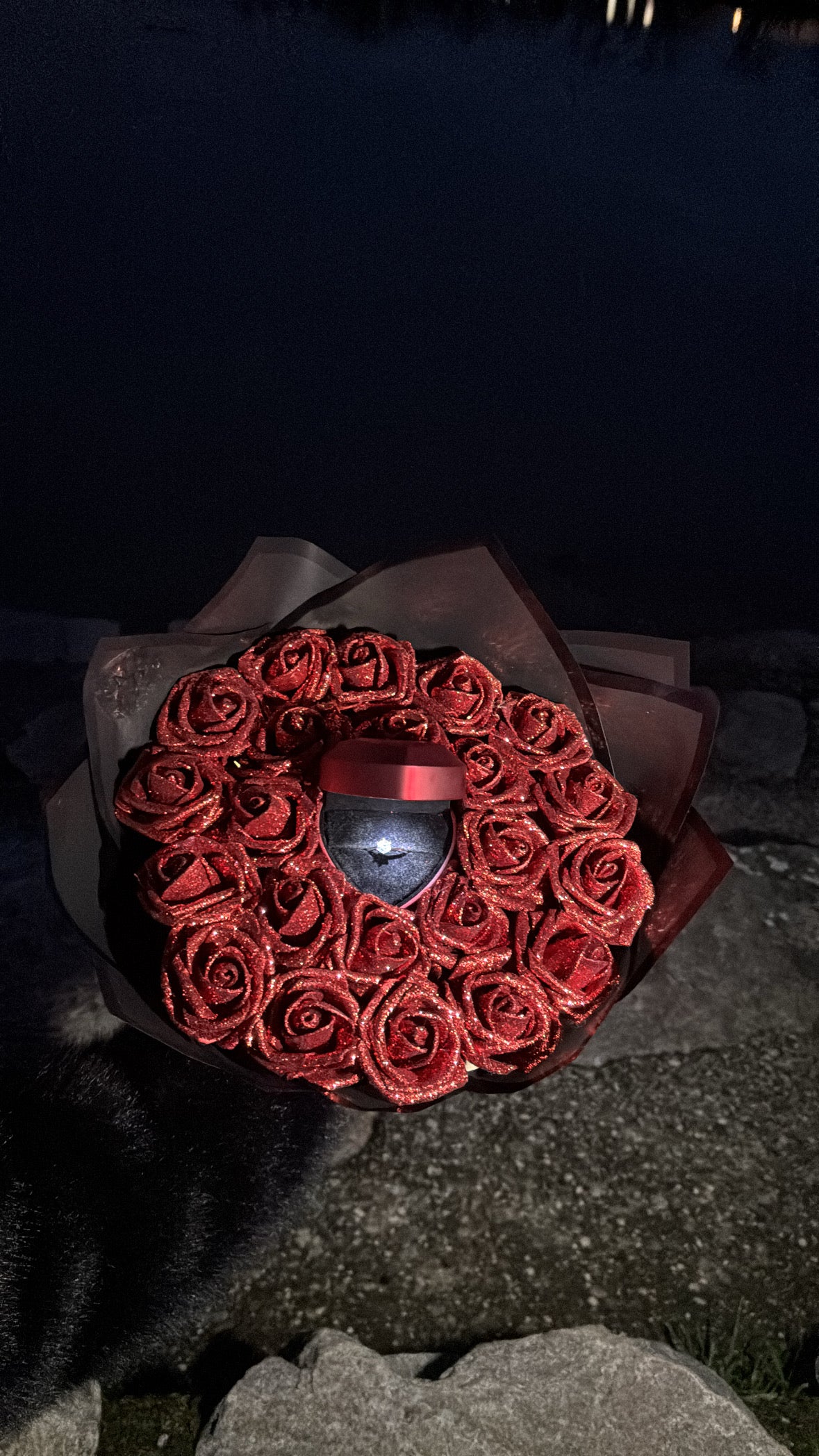 BOUQUET CŒUR PRÉCIEUX