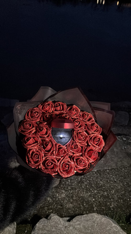 BOUQUET CŒUR PRÉCIEUX