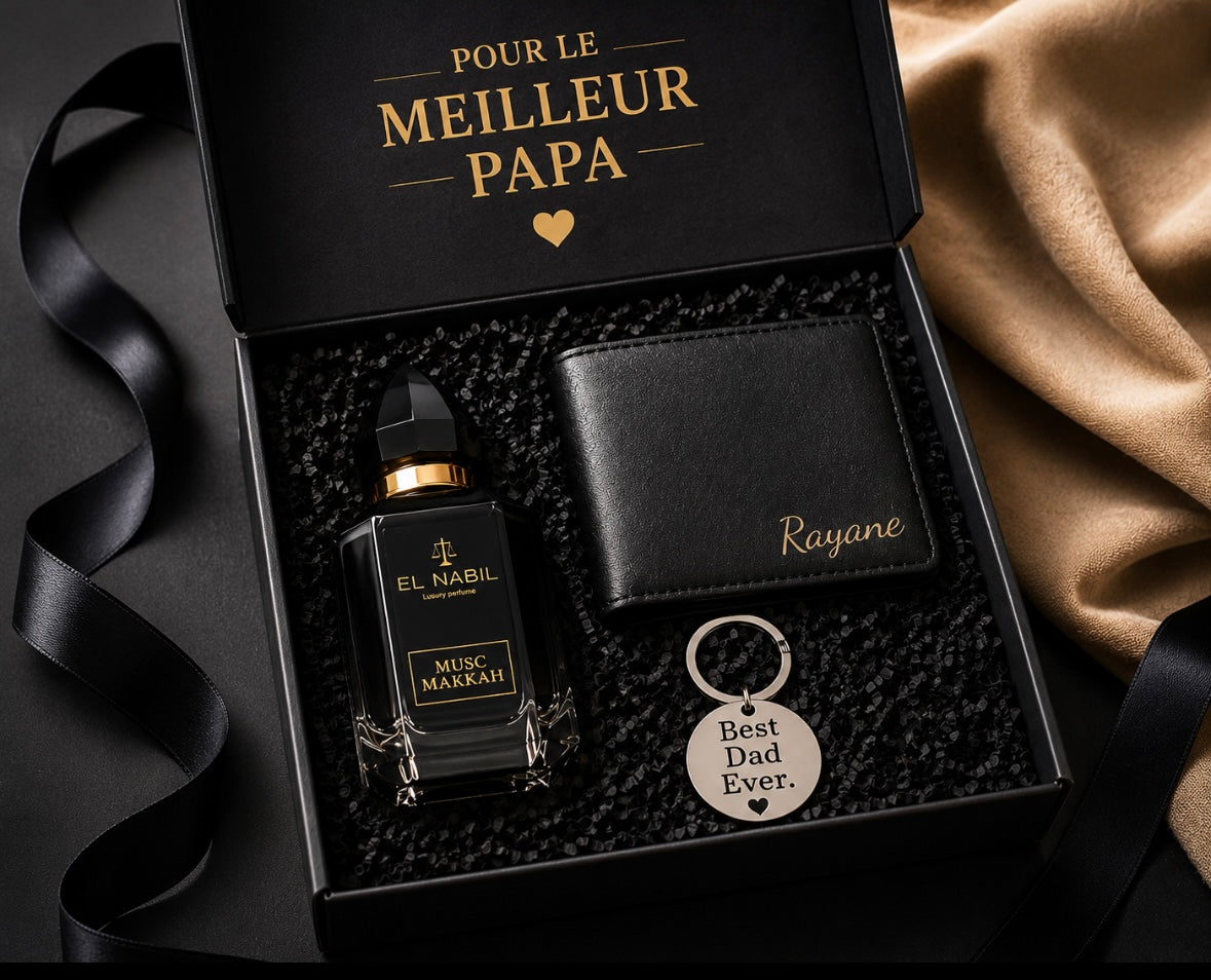 PRÉCOMMANDE – Coffret Fête des Pères Personnalisé